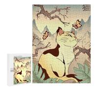 500 PCS Puzzle pour Adolescents Japanese Bonsai Style Cat Puzzles pour Adultes Jeu Manuel Assemblage De Motifs Cadeaux Uniques pour Anniversaire Et Noël 500 PCS
