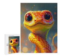 500 PCS Puzzle pour Adolescents Magical Fire Snake Artwork Puzzles pour Adultes - Défi Difficile - Activités Amusantes À La Maison pour Les Jeux 500 PCS