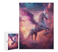 500 PCS Puzzle pour Adolescents Magical Unicorn Fantasy Artwork Puzzles pour Adultes - Défi Difficile - Activités Amusantes À La Maison pour Les Jeux 500 PCS