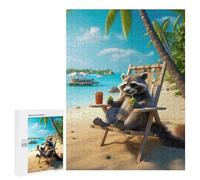 500 PCS Puzzle pour Adolescents Relaxing The Beach Puzzle pour Adultes Jouets Anti-Stress Analyse Et Logique Interaction Parent-Enfant 500 PCS