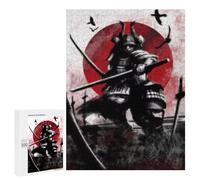 500 PCS Puzzle pour Adolescents Samurai Warrior Poster-1 Puzzle pour Adultes Jeux Amusants Décoration Intérieure Activités Amusantes À La Maison, 500 PCS
