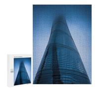 500 PCS Puzzle pour Adolescents Shanghai Tower Puzzles pour Adultes Jeu Manuel Assemblage De Motifs Cadeaux Uniques pour Anniversaire Et Noël 500 PCS