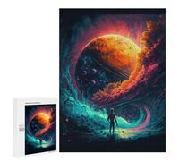 500 PCS Puzzle pour Adolescents Space Explorer's Journey -1 Puzzles pour Adultes - Défi Difficile - Activités Amusantes À La Maison pour Les Jeux 500 PCS