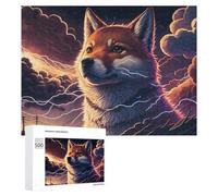 500 PCS Puzzle pour Adolescents Thundering Canine Majesty -27 Puzzle pour Adultes Jouets Anti-Stress Analyse Et Logique Interaction Parent-Enfant 500 PCS