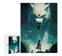 500 PCS Puzzle pour Adolescents Wolf Samurai Puzzle pour Adultes Jeux Amusants Décoration Intérieure Activités Amusantes À La Maison, 500 PCS