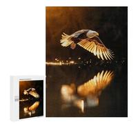 500 PCS Puzzle pour Adultes Beautiful Magical Eagle Puzzles pour Adultes - Jeux De Détente - Assemblage De Motifs - Idée Cadeau pour Toute La Famille 500 PCS