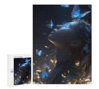 500 PCS Puzzle pour Adultes Enchanted Butterfly Dreamscape -1 Puzzles pour Adolescents - Passe-Temps À La Maison - Jeu Éducatif Familial Stimulant À Compléter 500 PCS