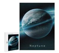 500 PCS Puzzle pour Adultes Planet Neptune in Space Puzzles pour Adultes - Jeux De Détente - Assemblage De Motifs - Idée Cadeau pour Toute La Famille 500 PCS