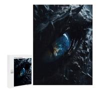 500 PCS Puzzle Pour Adultes Predator Dragons Blue Eye Puzzles Pour Adultes Jouets DIY Analyse Et Logique Cadeaux Uniques Pour Anniversaire Et Noël 500 PCS