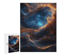 500 PCS Puzzle pour Adultes Universe Amidst The Cosmic Puzzles pour Adultes - Jeux De Détente - Assemblage De Motifs - Idée Cadeau pour Toute La Famille 500 PCS