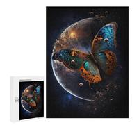 500 PCS Puzzles Butterfly Planet Fantasy Artwork Puzzles pour Adolescents : Amusants Et Humoristiques ! Chaque Pièce Est Unique - Jouets Éducatifs