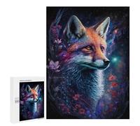500 PCS Puzzles Galactic Fox Fantasy Art Puzzles pour Adolescents : Amusants Et Humoristiques ! Chaque Pièce Est Unique - Jouets Éducatifs