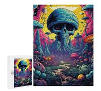 500 PCS Puzzles pour Adolescentes Mystical Mushroom Forest-2 Puzzle pour Adolescentes - Défi Difficile - Défi Éducatif - Amusement en Famille Et Soirée Jeux 500 PCS