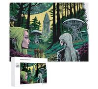 500 PCS Puzzles pour Adolescents Alien Forest Encounter Puzzles pour Adultes, Jeu Familial D'analyse Et De Logique, Cadeaux Anti-Stress 500 PCS