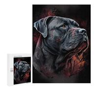 500 PCS Puzzles pour Adolescents Cane Corso Forest Puzzle pour Adultes : Jeu De Rapidité Manuelle pour Anniversaire, Noël 500 PCS