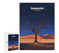 500 PCS Puzzles pour Adolescents Dead Tree in Namibian Desert Casse-têtes pour Adultes, Jeux De Réflexion, Analyse Et Logique, Cadeaux De Noël Et d'anniversaire 500 PCS
