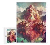 500 PCS Puzzles pour Adolescents Тнe Alpѕ3 Jeux De Puzzle Relaxants, Amusants Et Humoristiques : des Cadeaux d'anniversaire Et De Noël Uniques 500 PCS