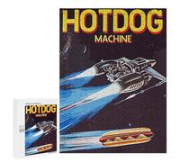 500 PCS Puzzles pour Adolescents Hot Dog Machine Space Puzzles pour Adultes Et Familles : Les Jeux Améliorent La Mémoire Et Stimulent Le Cerveau