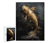 500 PCS Puzzles pour Adolescents Koi Enchanted Castle Puzzle, Jouet, Décoration Murale, Difficile, Original, Cadeaux d'anniversaire Et De Noël 500 PCS