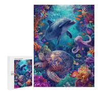 500 PCS Puzzles pour Adolescents Ocean Life Adventure Puzzles pour Adultes - Jeu Difficile Et Stimulant À Compléter - Jouets De Jeu Stimulants 500 PCS