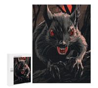 500 PCS Puzzles pour Adolescents Vampire Gothic Squirrel Puzzle, Jouet, Décoration Murale, Difficile, Original, Cadeaux d'anniversaire Et De Noël 500 PCS