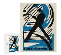 500 PCS Puzzles pour Adolescents Waterfront Park Blues Fest Puzzle pour Adultes - Jeu Manuel - Défi Difficile - Idéal comme Cadeau 500 PCS