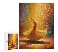 500 PCS Puzzles pour Adolescents Whirling Dervish in Golden Light Puzzles pour Adultes Assemblage De Motifs Stimule Le Cerveau Jeux Et Jouets Stimulants 500 PCS