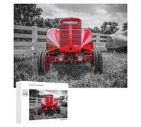 500 PCS Puzzles pour Adultes 04 Orchard Tractor Front Puzzles pour Adultes Jeux Relaxants Niveau De Difficulté Défi Difficile Et Stimulant 500 PCS