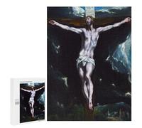 500 PCS Puzzles pour Adultes Christ on The Cross Analyse Et Logique du Jeu De Puzzle Familial Interaction Parent-Enfant 500 PCS