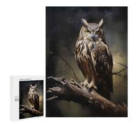 500 PCS Puzzles pour Adultes Eagle Owl Jeux De Puzzle en Famille Décoration Parfaite Cadeaux d'anniversaire Et Cadeaux Uniques 500 PCS