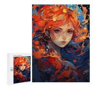 500 PCS Puzzles pour Adultes Flame of Passion Artwork Puzzle pour Adolescents Cadeau d'anniversaire Difficile Et Stimulant Cadeaux d'anniversaire Et De Noël Uniques 500 PCS