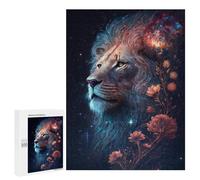 500 PCS Puzzles pour Adultes Galactic Lion Majesty -1 Puzzle pour Adolescents Cadeau d'anniversaire Difficile Et Stimulant Cadeaux d'anniversaire Et De Noël Uniques 500 PCS