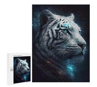 500 PCS Puzzles pour Adultes Galactic Tiger Portrait -5 Puzzle pour Adultes - Jouets À Monter Soi-même - Découpe De Précision - Cadeaux Uniques pour Anniversaire Et Noël 500 PCS
