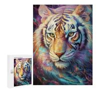 500 PCS Puzzles pour Adultes Magical Tiger Puzzle : Un Jeu Manuel Amusant Et Humoristique, Idéal comme Cadeau d'anniversaire Ou Cadeau Unique 500 PCS