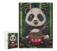 500 PCS Puzzles pour Adultes Panda Ramen Food Analyse Et Logique du Jeu De Puzzle Familial Interaction Parent-Enfant 500 PCS
