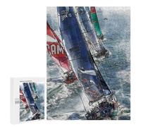 500 PCS Puzzles pour Adultes Sails of The Pacific Analyse Et Logique du Jeu De Puzzle Familial Interaction Parent-Enfant 500 PCS