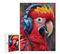 500 PCS Puzzles pour Adultes Scarlet Macaw Analyse Et Logique du Jeu De Puzzle Familial Interaction Parent-Enfant 500 PCS