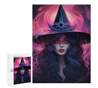 500 PCS Puzzles pour Adultes Witch's Enchanted Hat -1 Puzzle Anti-Stress, Jouet Cadeau pour Femmes, Difficile Et Stimulant 500 PCS