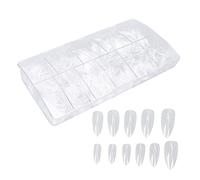 500 pcs Transparent Ongles Conseils Professionnel Maison Salon Portable DIY Faux Faux Ongles Ensemble Accessoire pour Femmes Mariage Bal Rencontres Noël Halloween Saint Valentin