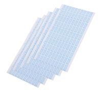 500 Pièces Autocollant Bleu Rectangulaire Papier Marquage Date | Sécurité à Usage Unique, Adhérence Ferme, pour Ateliers et Vendeurs E-commerce, Scellage et Stockage