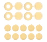 500 Pièces Bouchon Décoratif à Vis M4 à Charnière, Rond | Cache à Clapet pour Tête et Trou, Anti-poussière, Mobilier Métal, Bricolage et Montage D’étagères