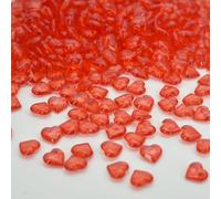 500 Pièces Cœurs en Cristaux de Diamant Perles en Verre de Décoration Table Décoration Diamants Acryliques pour Noël Mariage Fête Mariage Anniversaire Table