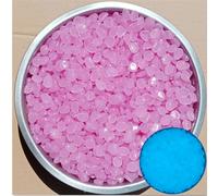 500 pièces de pierres lumineuses dans le jardin lumineux,décorations en pierre dans la cour et les trottoirs,décoration bleue bricolage - Type 500pcs Purple
