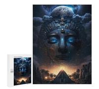 500 pièces de puzzle pour adolescents pyramides égyptiennes Ciel nocturne Puzzles pour adultes : analyse des jeux familiaux et défi d'apprentissage logique 500 pièces