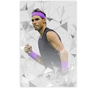 500 pièces en Bois Puzzle Poster du Joueur de Tennis Rafael Nadal Cool Print (5) Enfants Adultes Jouets dagogique Jeu Puzzles 500 Piece 20.4x15inch(52x38cm) sans Cadre