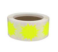 500 Pièces Étiquettes Autocollantes Colorées Vives Étiquette D Jouet Embellissements De Scrapbooking Pour Adolescents Halloween Autocollants Fluorescents Papier Qui Brille Dans Le