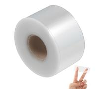 500 Pièces Étiquettes de Protection Transparentes, Protecteur D'étiquette Rectangle, Clear Seal Sticker, Scellés transparents pour Classe École Livres de Bibliothèque (carré 52 * 103 mm)