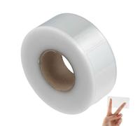 500 Pièces Étiquettes de Protection Transparentes, Protecteur D'étiquette Rectangle, Clear Seal Sticker, Scellés transparents pour Classe École Livres de Bibliothèque (carré 30 * 80 mm)