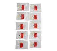 500 pièces faux ongles conseils couverture complète pointes d'ongles artificiels transparent flexible bricolage accessoire de nail art matériau ABS de haute qualité pour salon de (Ferrari couleur