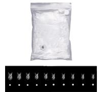 500 Pièces Faux Ongles Presse Creuse Sur La Couverture Faux Conseils Goutte D'eau Autocollant Complet Pour Outil De Manucure Décorations D'ongles Accessoires Outils De Manucure Bricolage Art